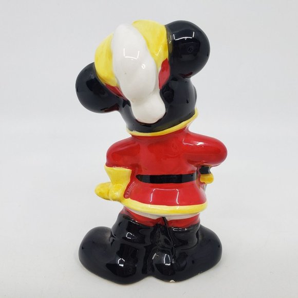 Walt Disney Mickey Mouse Ceramic Figure Figurine Porcelain 4 in Japan VINTAGE - Picture 6 of 9